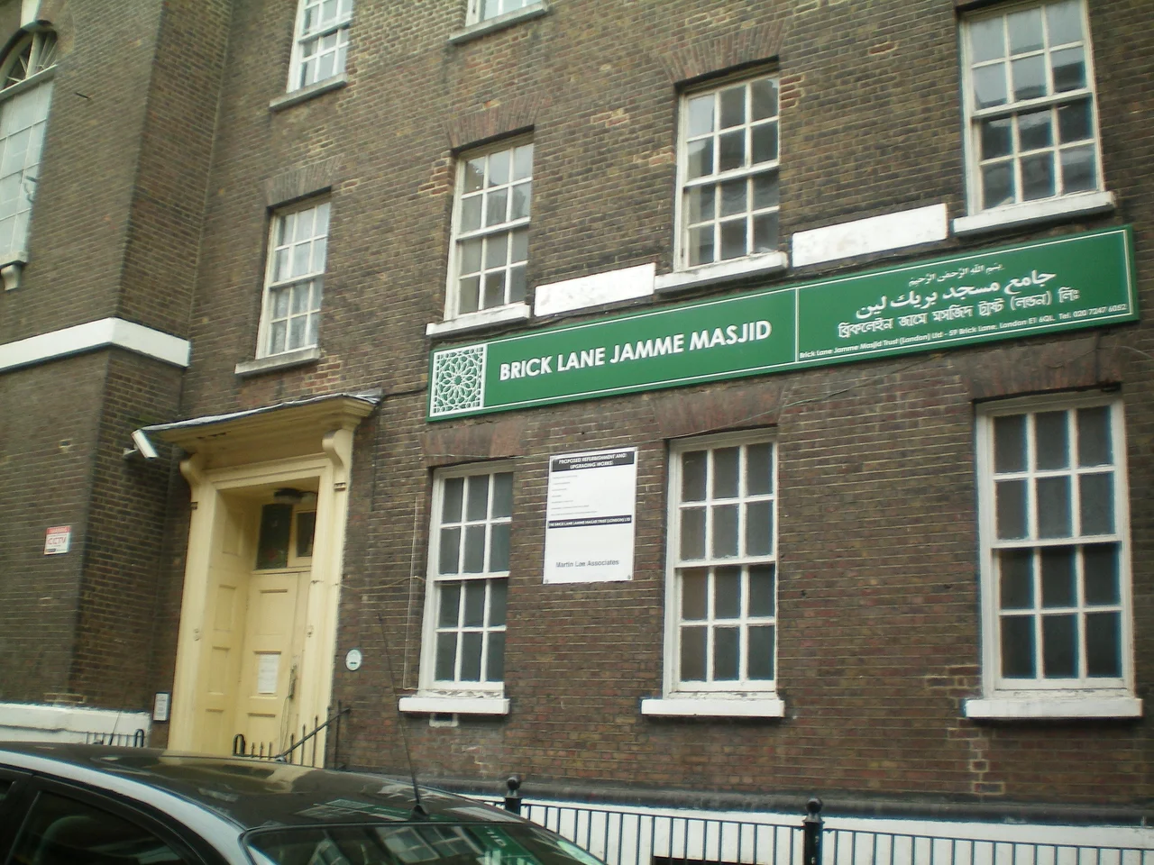 Brick Lane Jamme Masjid, a mosque in Brick Lane.