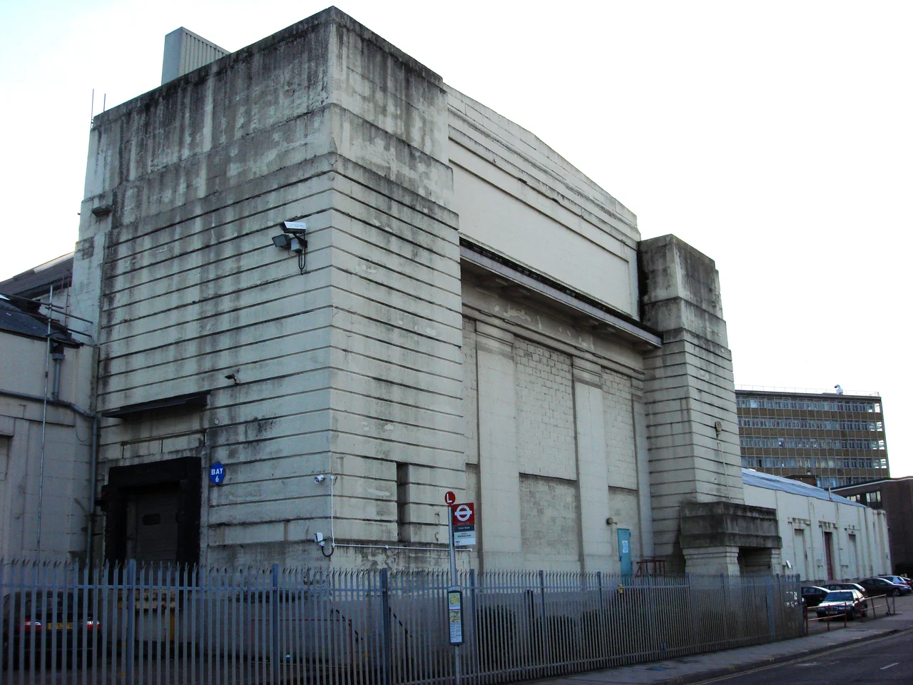 Palace of Industry building from The British Empire Exhibition 1924 now used as warehousing ,Wembley, London, UK