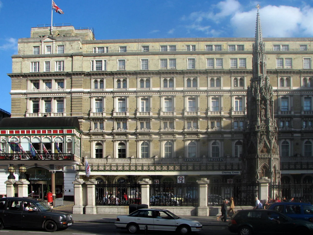Charing Cross Station and Thistle Charing Cross Hotel, London