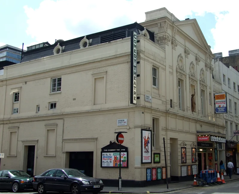 The Comedy Theatre, London.
