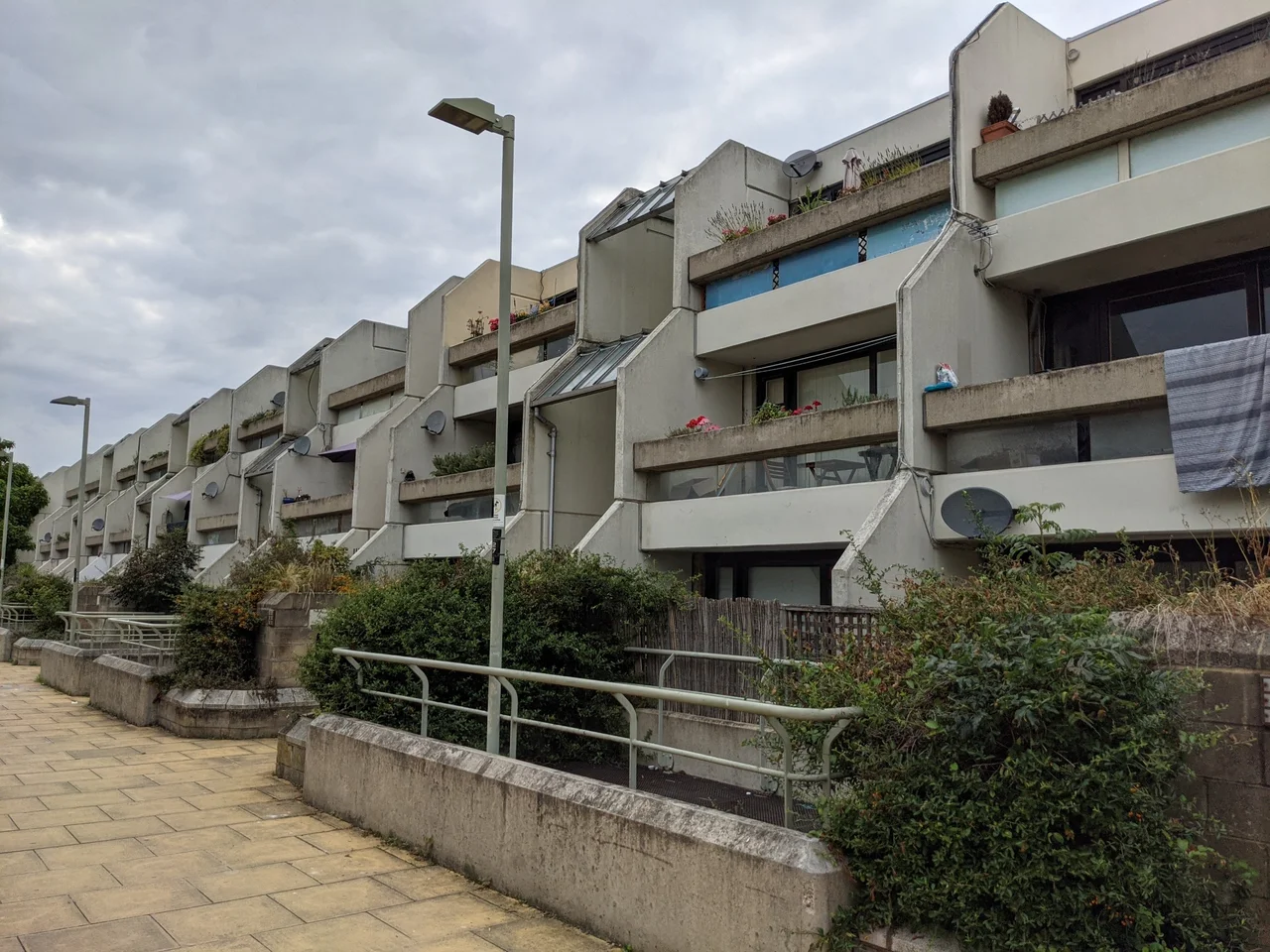 Stoneleigh Terrace in the Whittington Estate