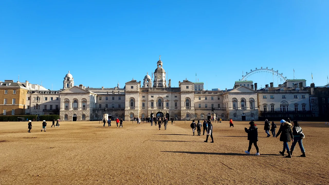 Horse Guards from St. James Park 2023