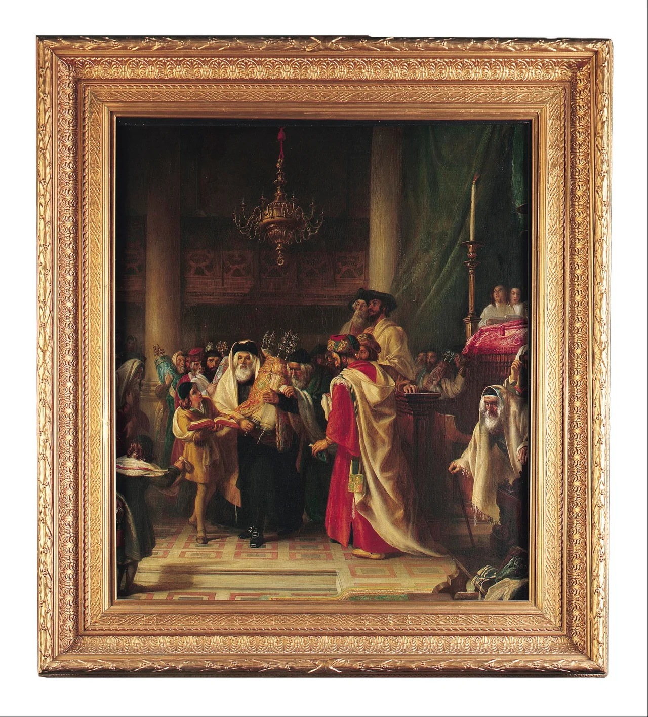 Hart, Solomon Alexander, R A - Procession of the Law - Google Art Project.jpg