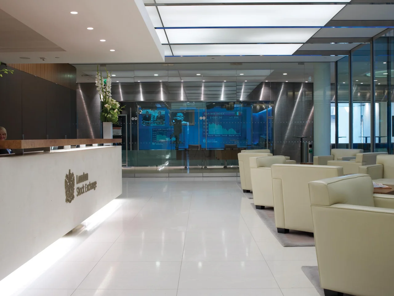 London Stock Exchange, Paternoster Square.