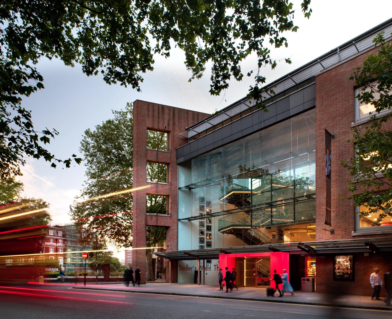 This image shows the exterior of Sadler's Wells on September 24 2015.