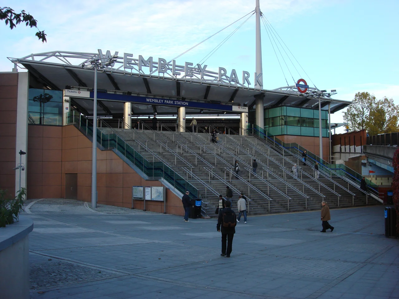Wembley Park tube station entrance