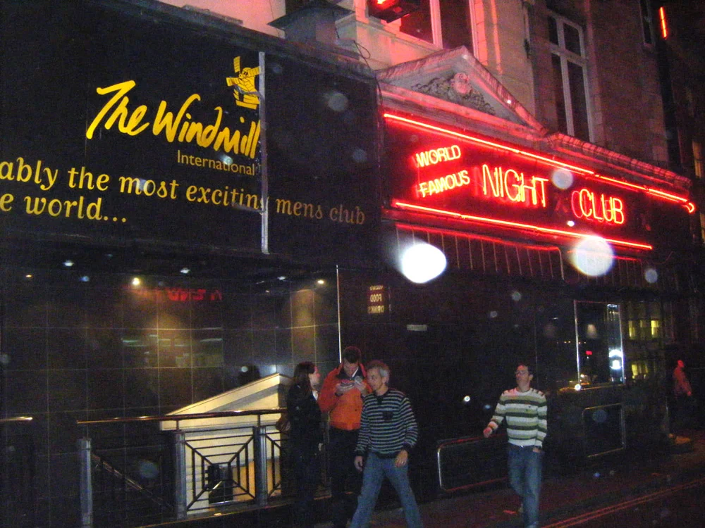 Windmill Theatre, Great Windmill Street, London.