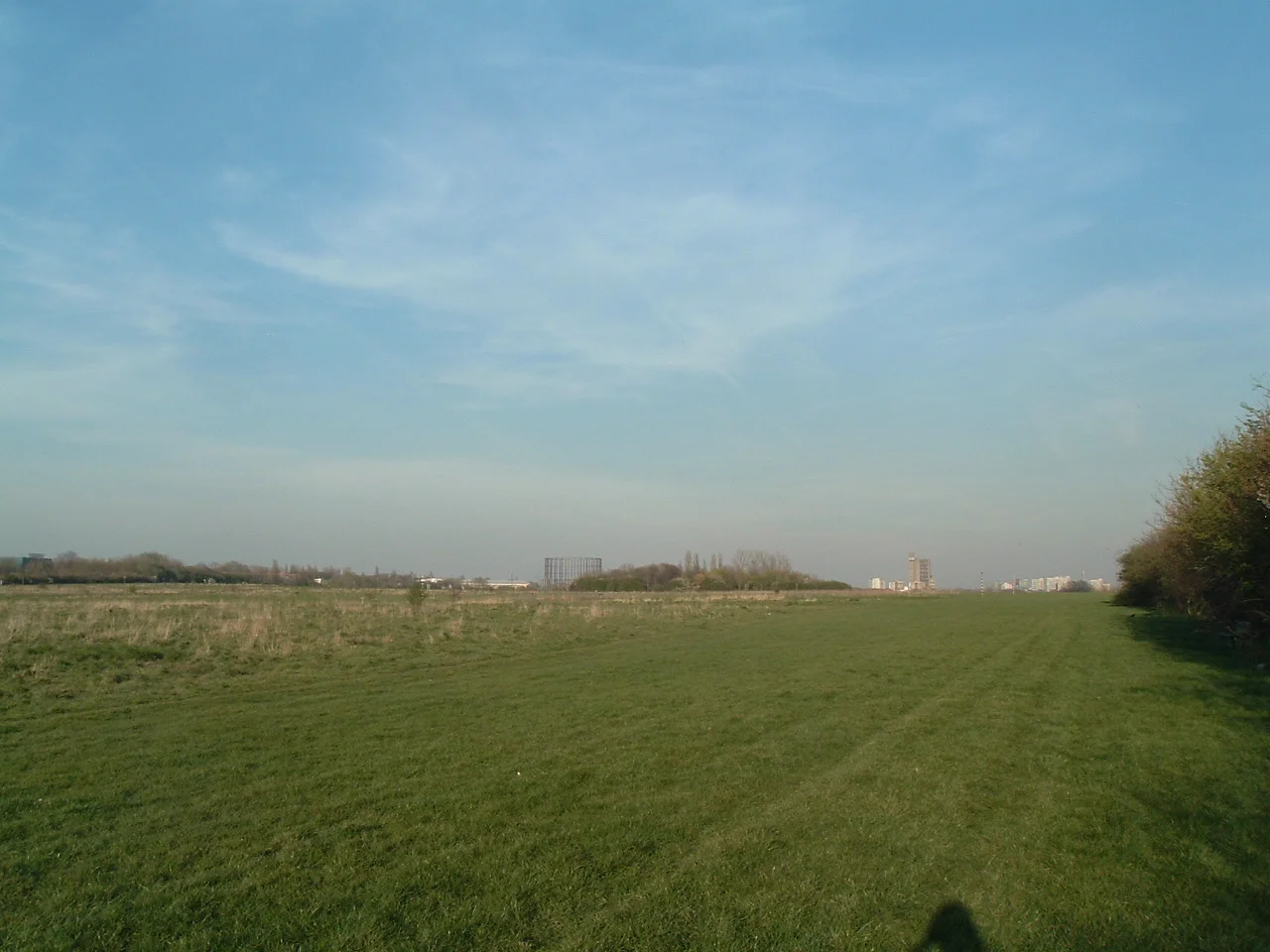 View of Wormwood Scrubs, taken from the south-west edge looking east.