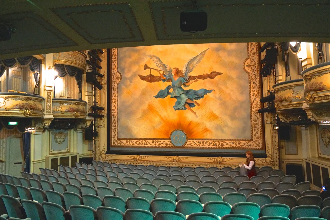 Facade of Wyndham's Theatre, London