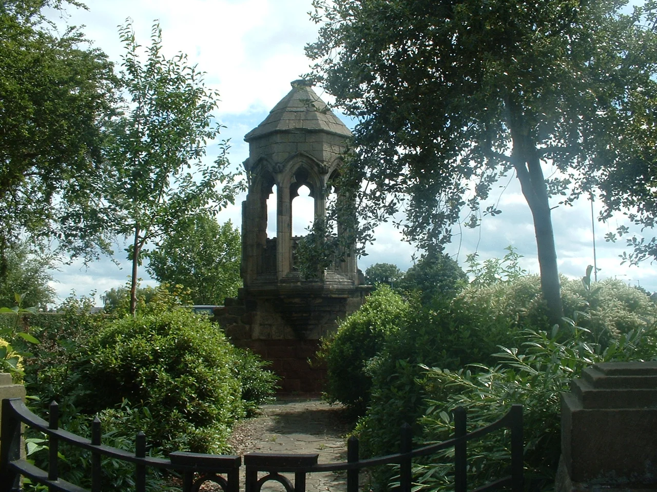 Image of the refectory pulpit of Shrewsbury Abbey