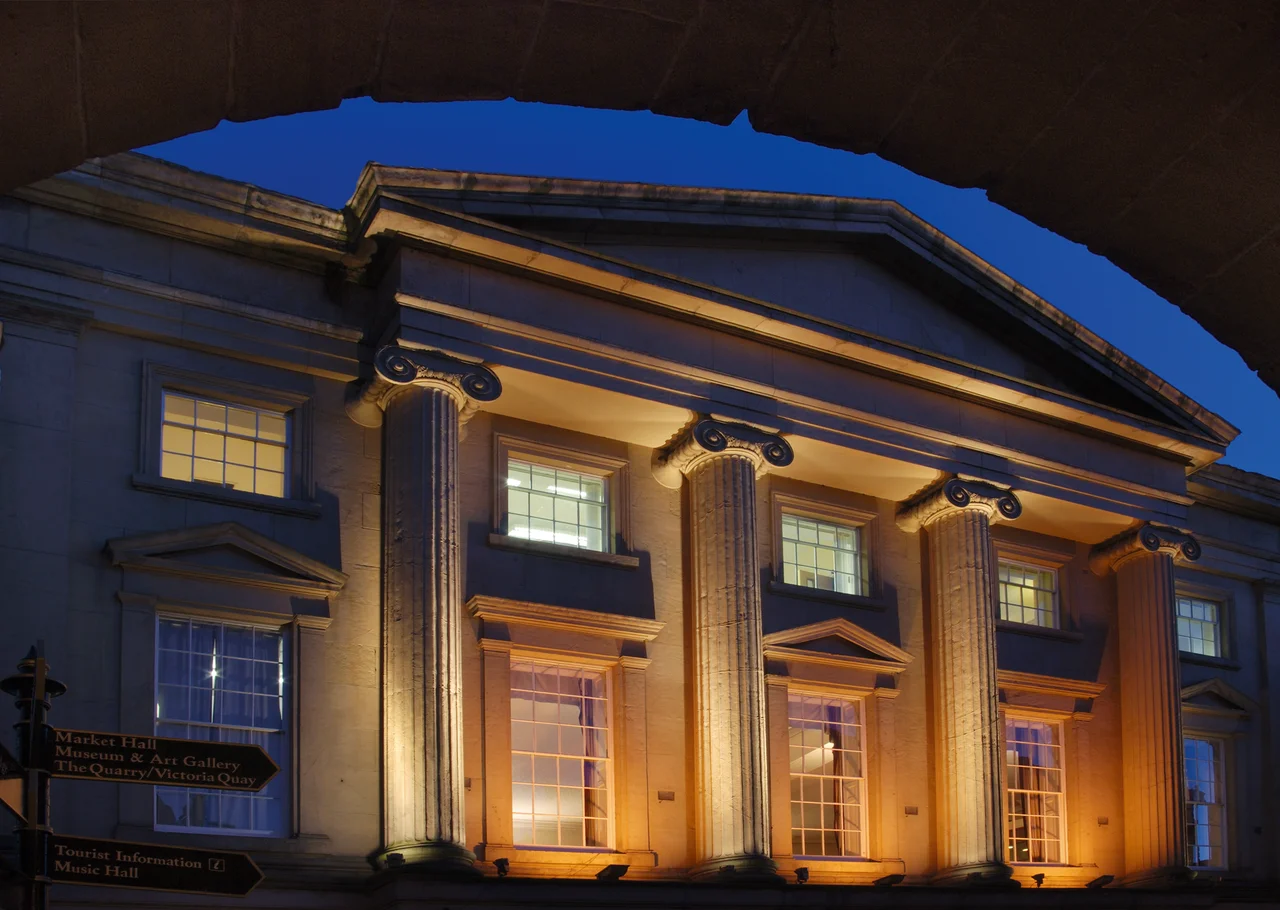 Shrewsbury Museum & Art Gallery at night