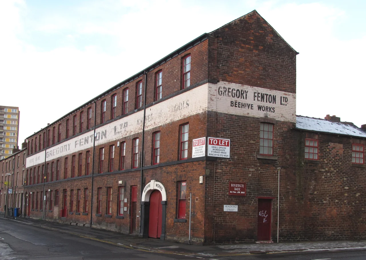 The Beehive Works, a grade II* listed building in Sheffield, England