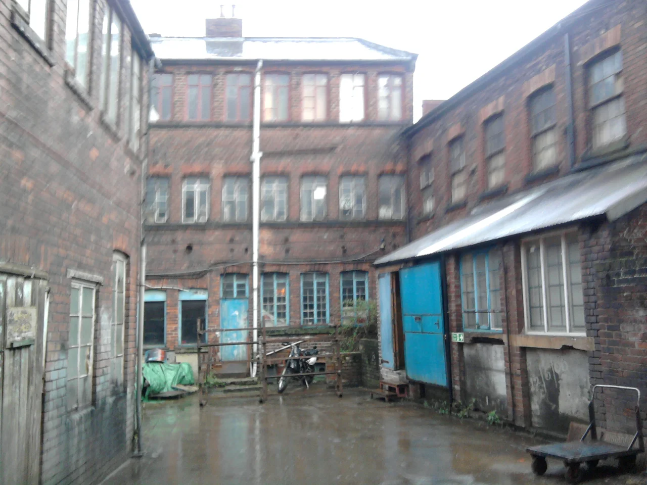 A view inside Portland Works, Sheffield, United Kingdom.