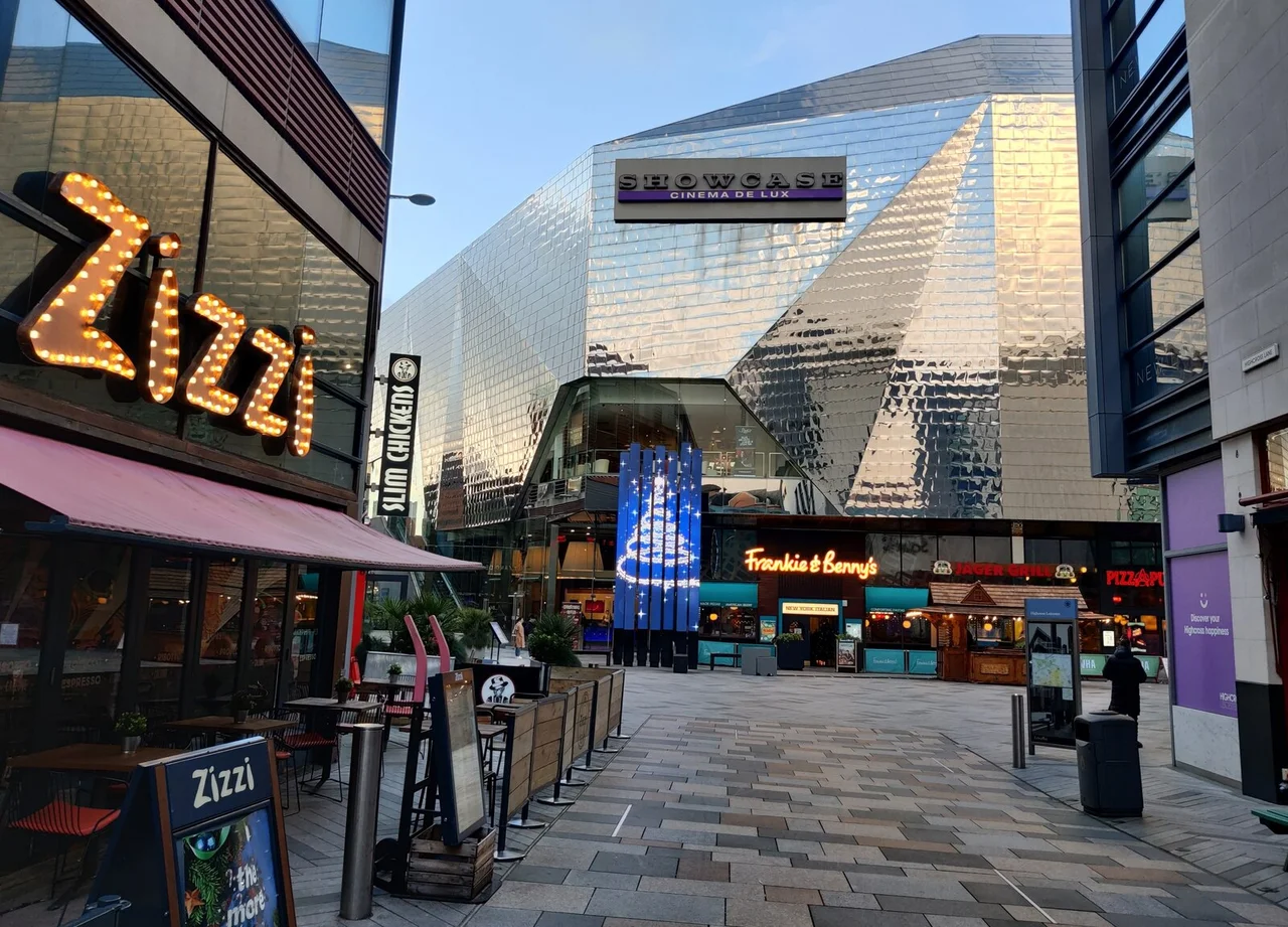 Highcross Lane at the Highcross Shopping Centre, Leicester