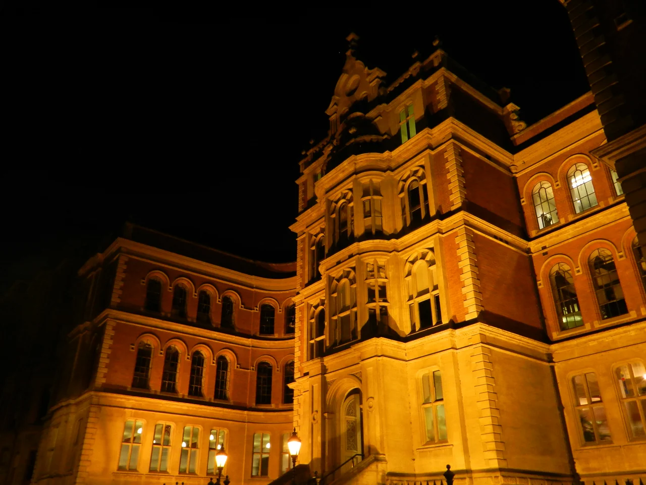 The Adams Building, Nottingham - illuminated - 10 February 2012