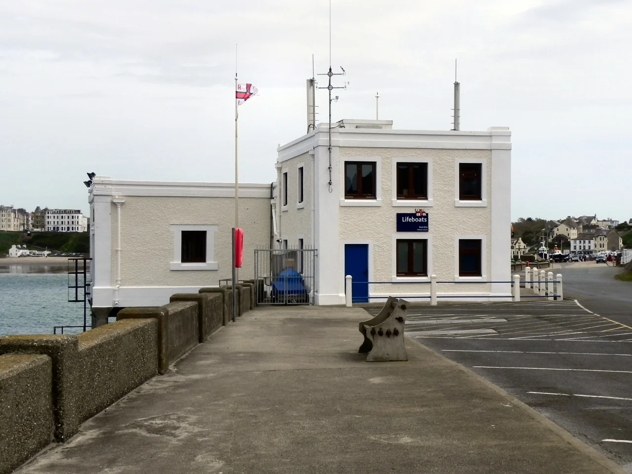 Port Erin Lifeboat Station,
Data from Geograph:
Description: SC1969 :: Port Erin Lifeboat Station, near to Port Erin, Isle of Man, Great Britain
ICBM: 54.085104813169, -4.768204877106
Location: (about 1 km from) near to Port Erin, Isle of Man, Great Britain.