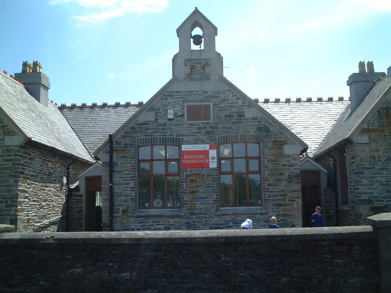 Manx medium primary school in St Johns, IoM
