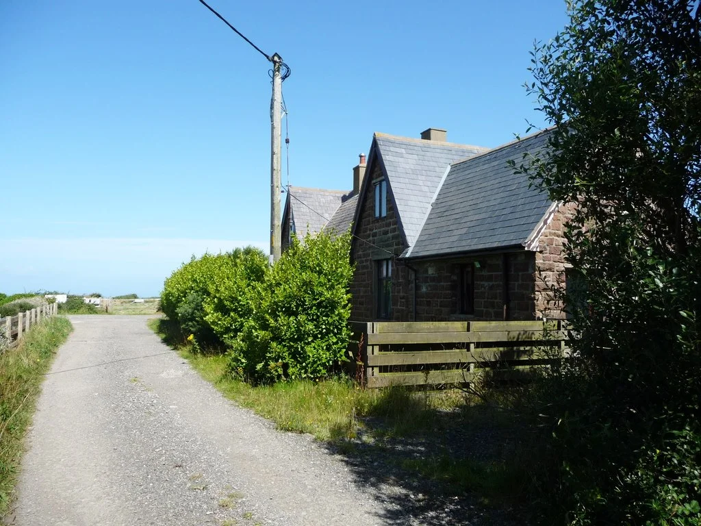 Former St Germain's station, Manx Northern RailwayFormer St Germain's station, Manx Northern Railway
The station building is now a private house. The railway route is now a footpath between St John's and Sulby and, on this section, part of the Raad ny Foillan coastal footpath. The railway opened in 1878-9 and closed in 1968-9. The track was lifted in 1974.