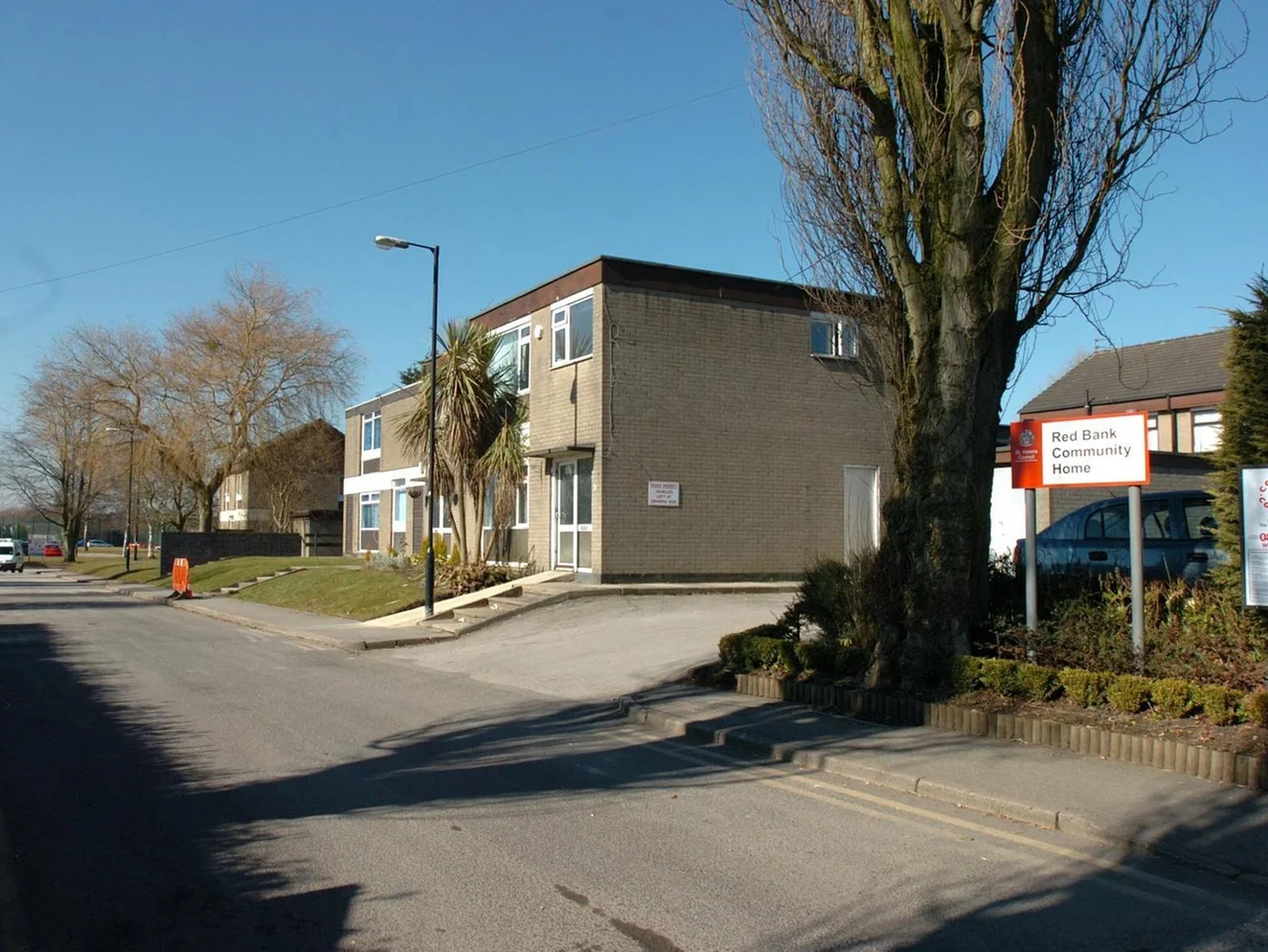 Front entrance for the grounds, shortly before closure.