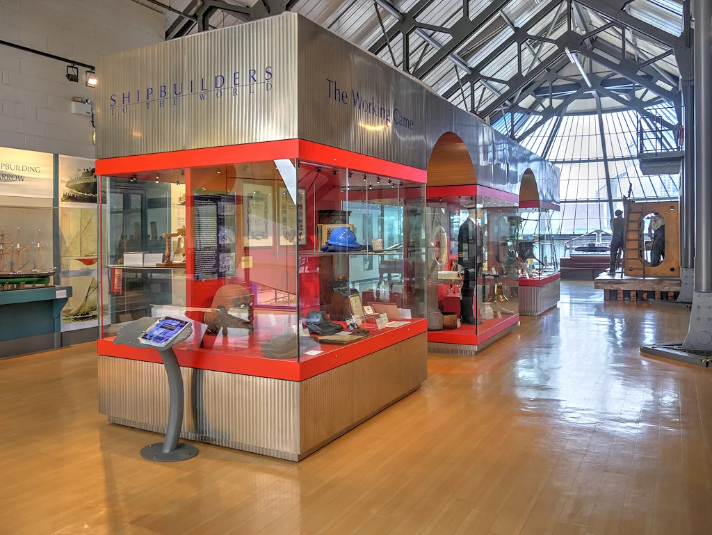 Inside the Dock Museum at Barrow-in-Furness