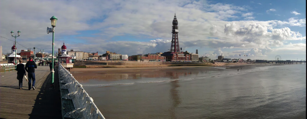 World famous ballroom located inside Blackpool Tower.