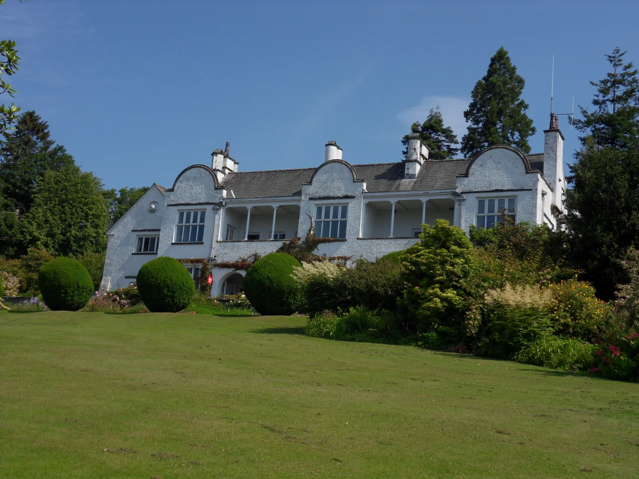 National Park Centre. Brockhole, open in 1969 as the Lake District National Park HQ. Today has been expanded to include a Lake District educational exhibit, shop, and cafe. Also under construction is a larger landing stage to allow larger leisure boats to visit the centre, this should be completed in the summer of 2011.