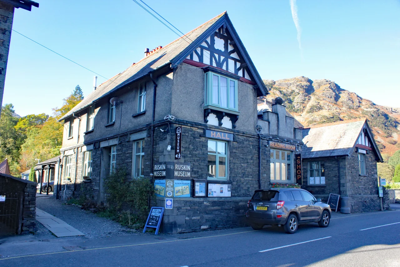 Het Ruskin Museum in Coniston, Engeland