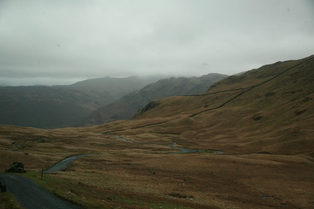 This is part of the trail that runs around Buttermere lake.
