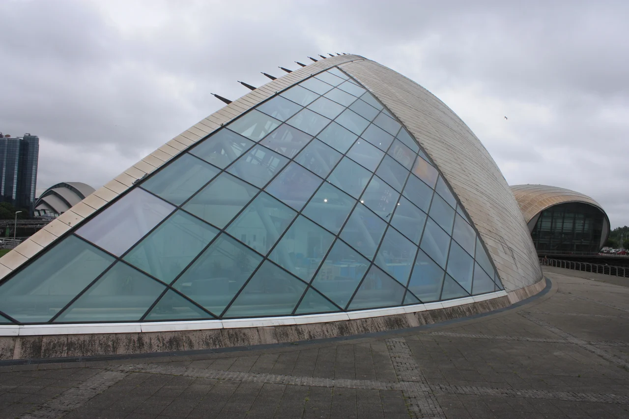 Glasgow Science Centre from the west