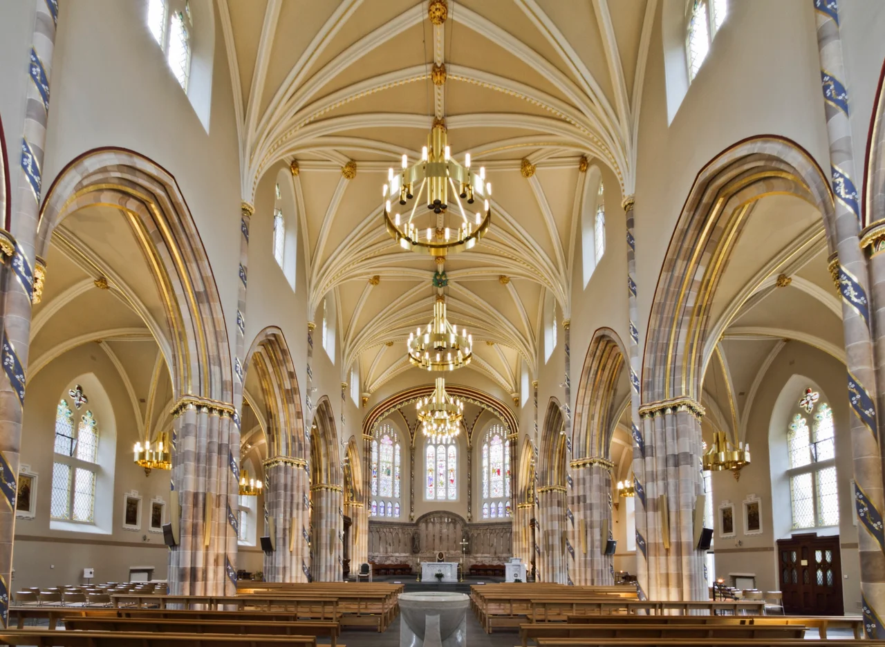 Glasgow, Roman Catholic Cathedral of Saint Andrew, Interior