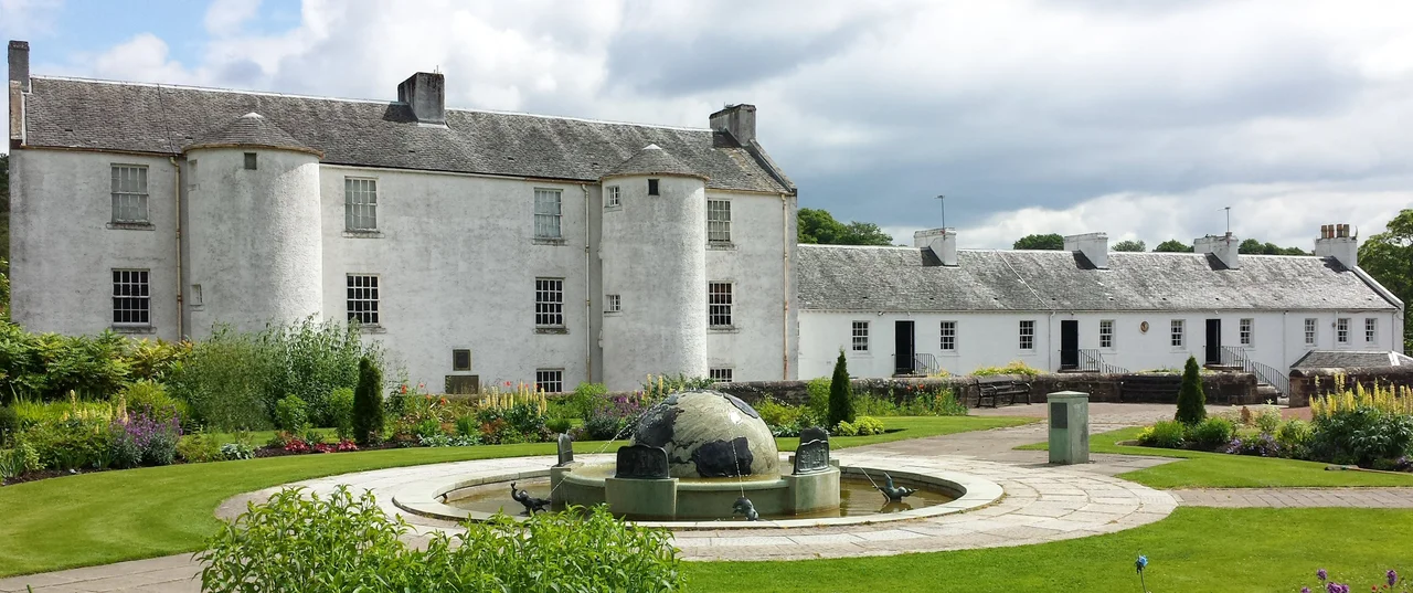 This monumental bronze entitled "Livingstone and the Lion" is at at the David Livingstone Centre, Blantyre, Scotland. The statue was designed and modelled in wax by Ray Harryhausen and Gareth Knowles created the bronze from that.