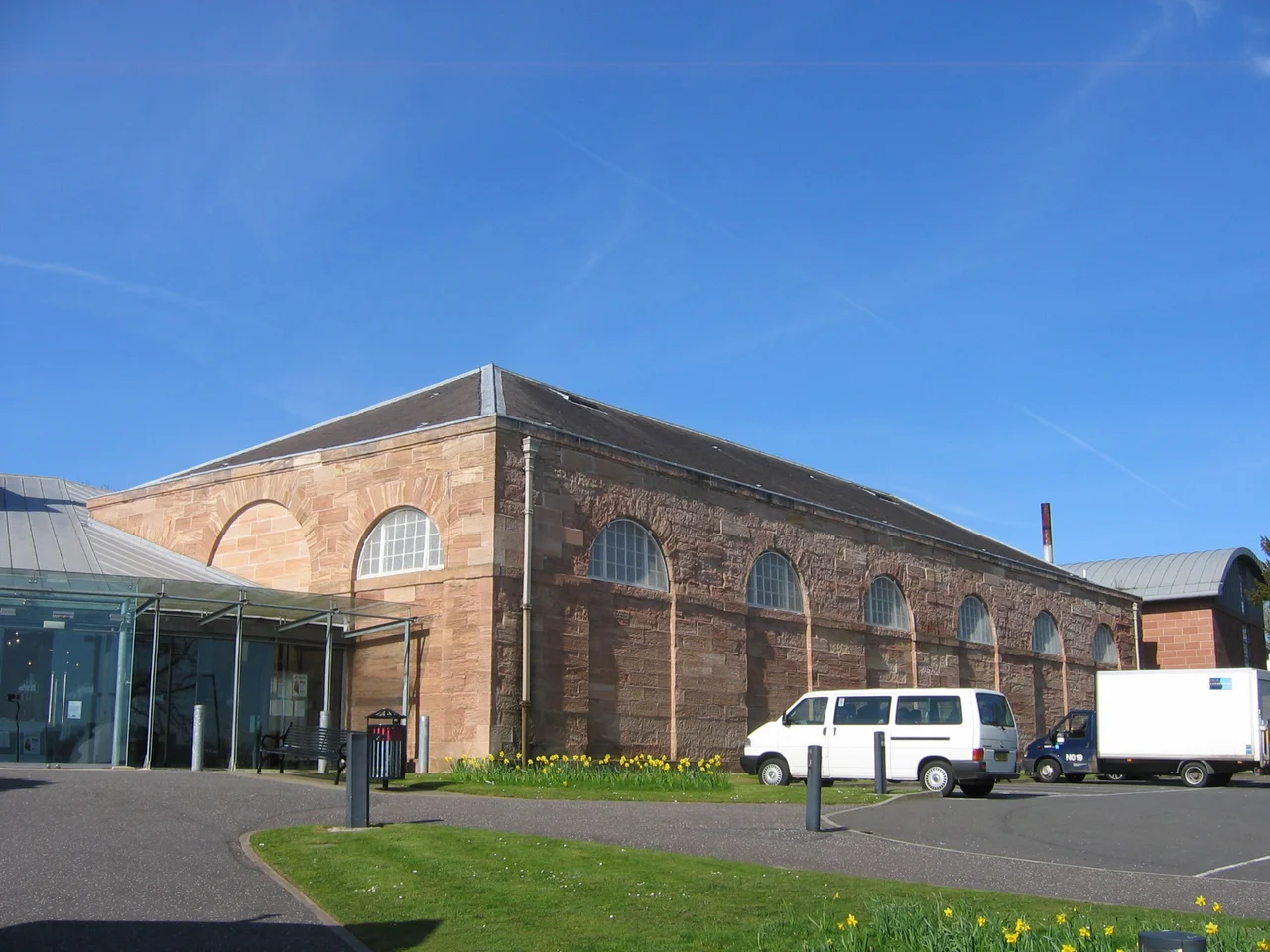 The Duchess' Riding School, Hamilton, Scotland, now part of the Low Parks Museum.
