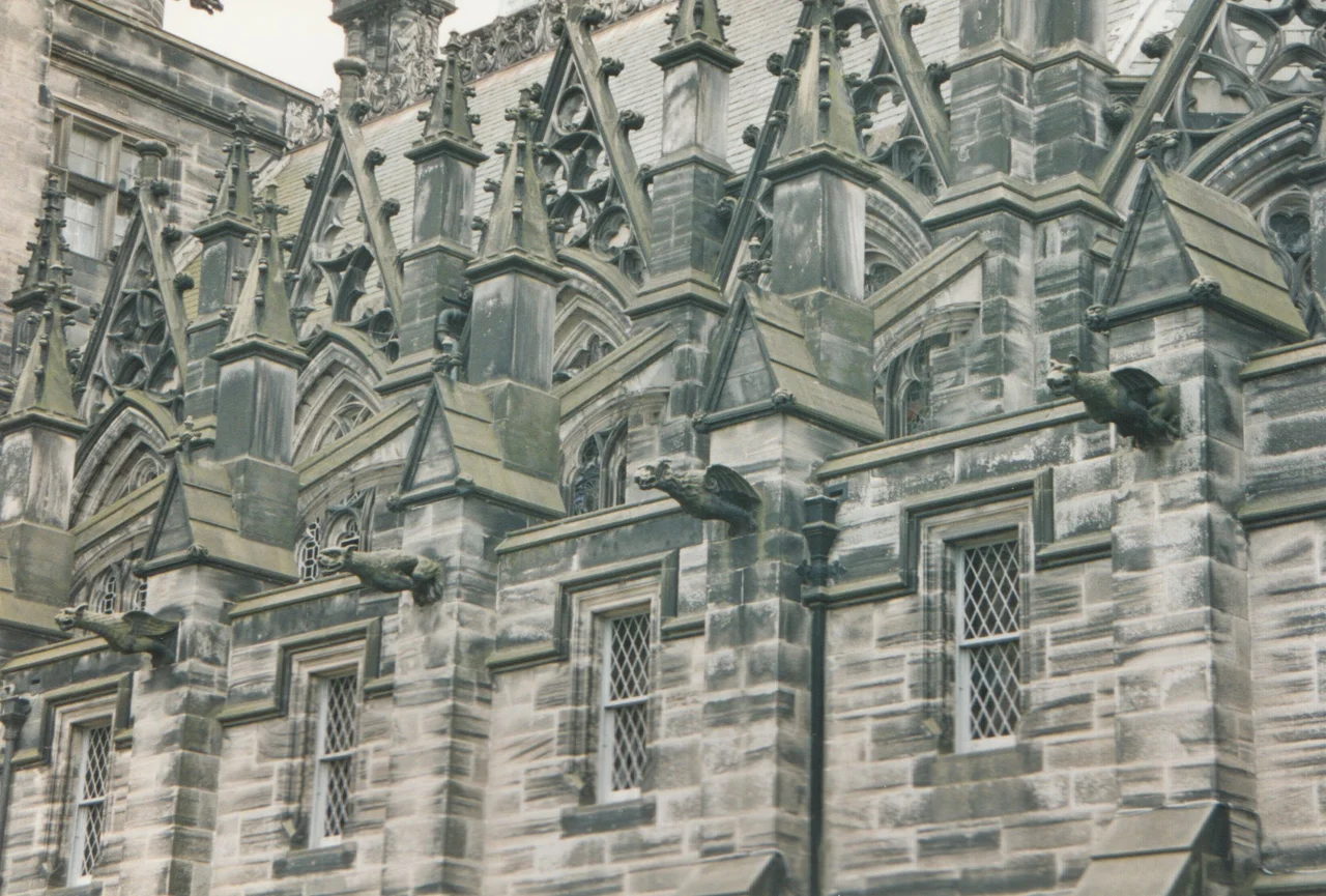 Part of Fettes College Chapel designed by David Bryce