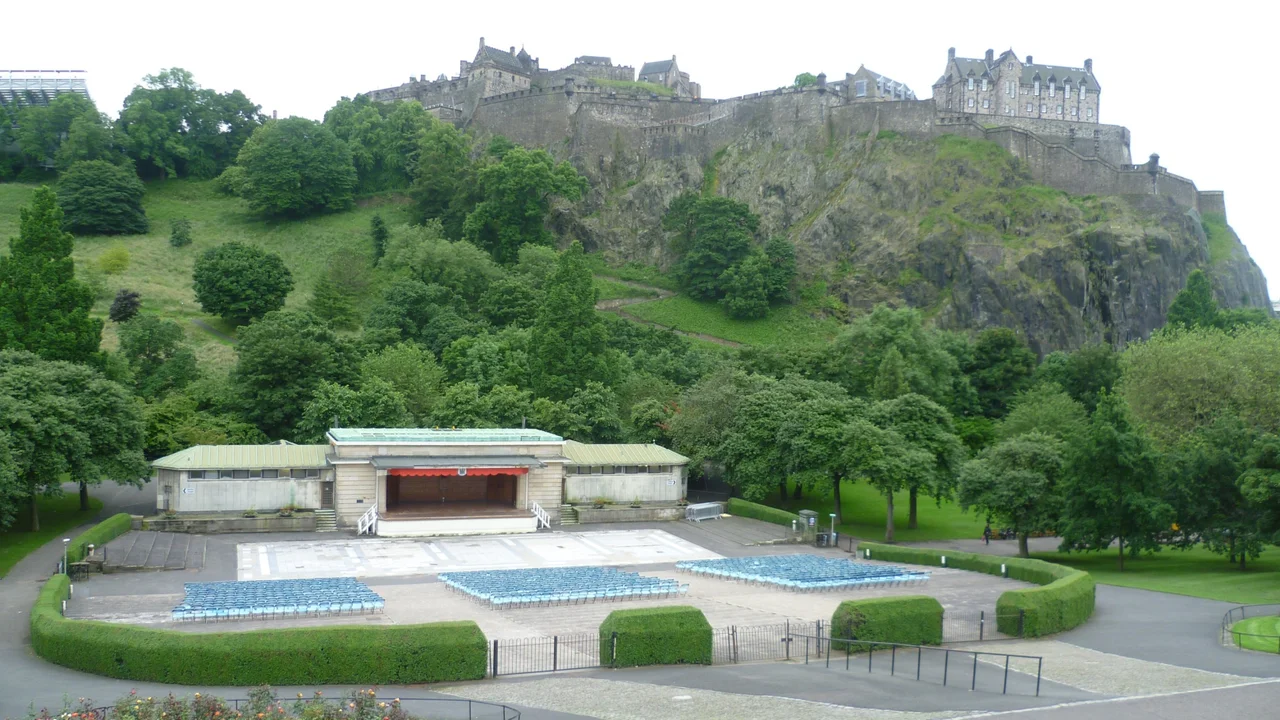 Ross Bandstand, Princes Street Gardens, Edinburgh