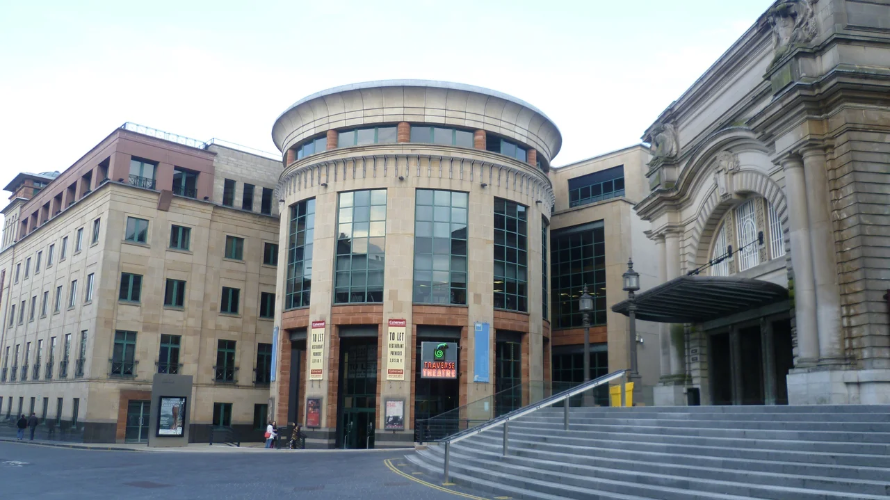 Traverse Theatre. Taken by myself. September 2004.