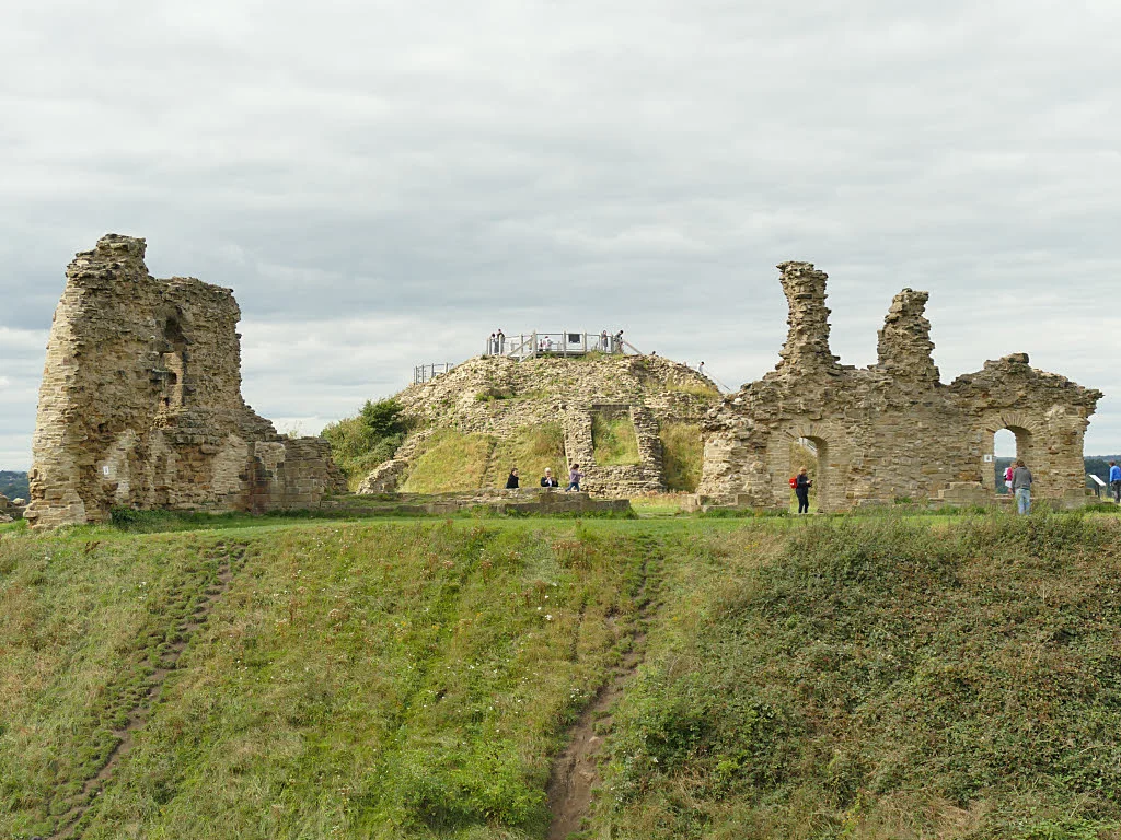 Sandal Castle: general view