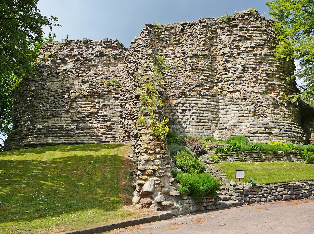 Pontefract Castle ruins