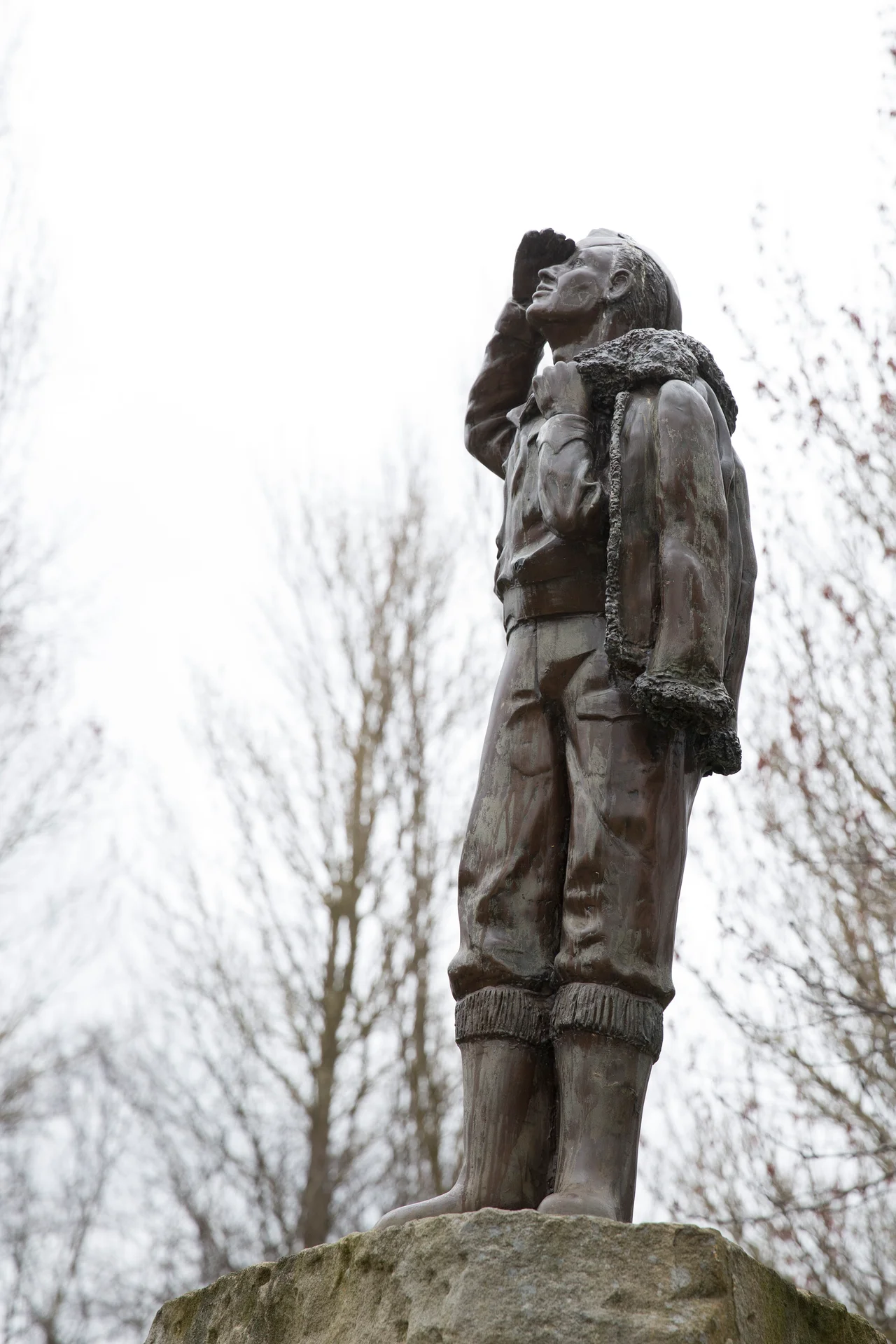 The Airmen memorial at Thornaby on the site of the former RAF Thornaby