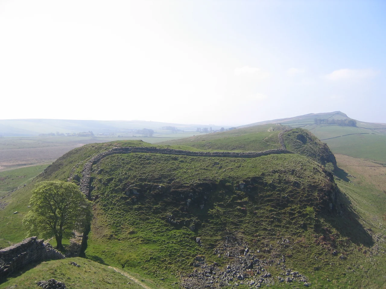 Sycamore Gap, a section of the wall between two crests just west of milecastle 38, is locally known as the "Robin Hood Tree". This location was used in the 1991 film Robin Hood: Prince of Thieves, as the setting for an interlude during Robin's journey from the White Cliffs to Nottingham via Aysgarth Falls.