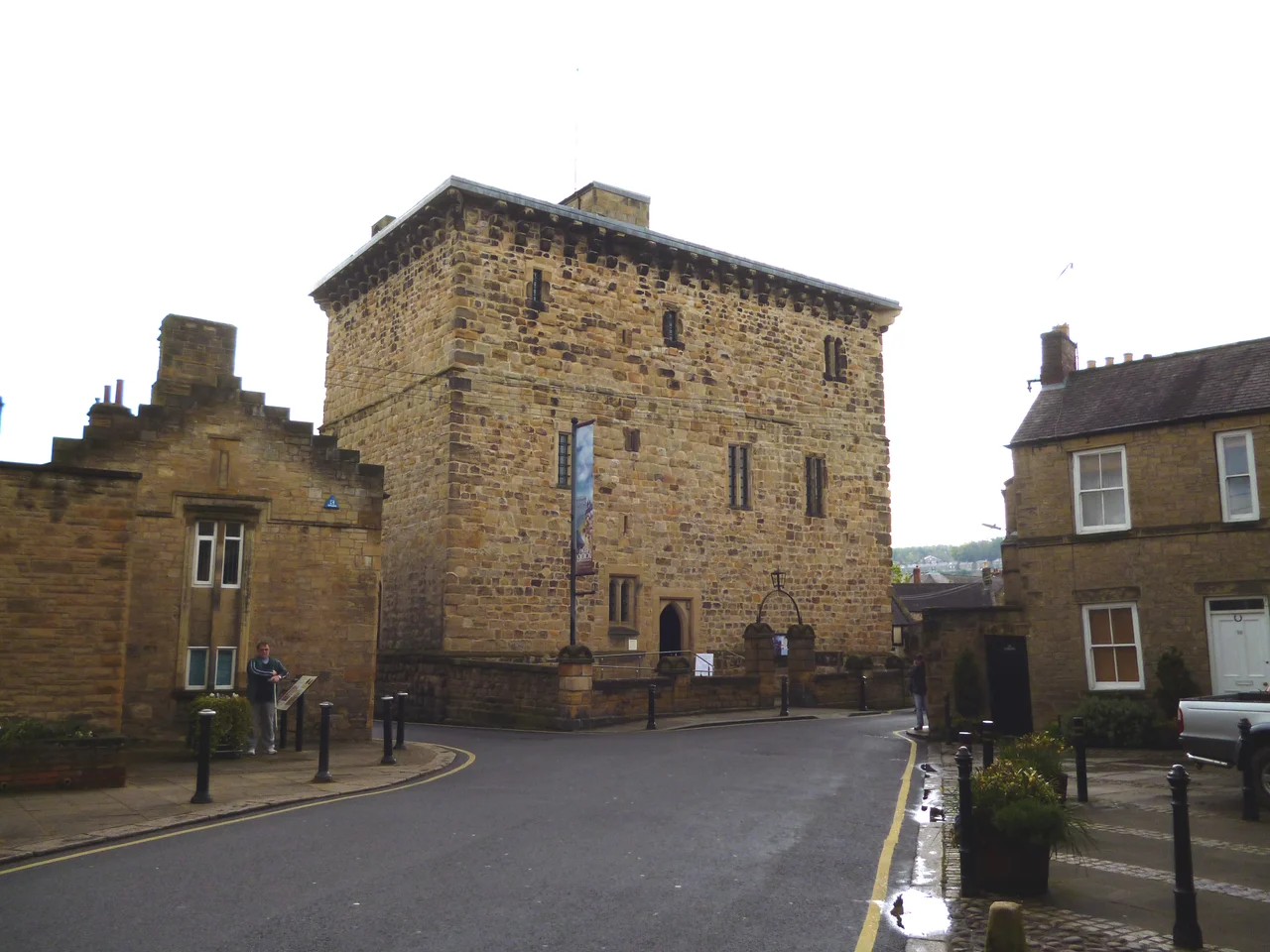 Hexham Gaol, said to be the oldest purpose-built prison in the United Kingdom. It's currently a prison museum.