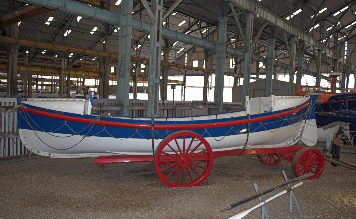 RNLB Lizzie Porter - Chatham Historic Dockyard - September 2017