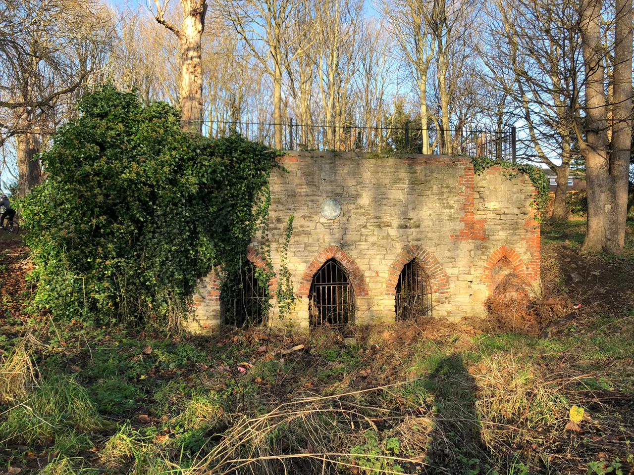 18th century grotto in Coulthard Park, Cleadon