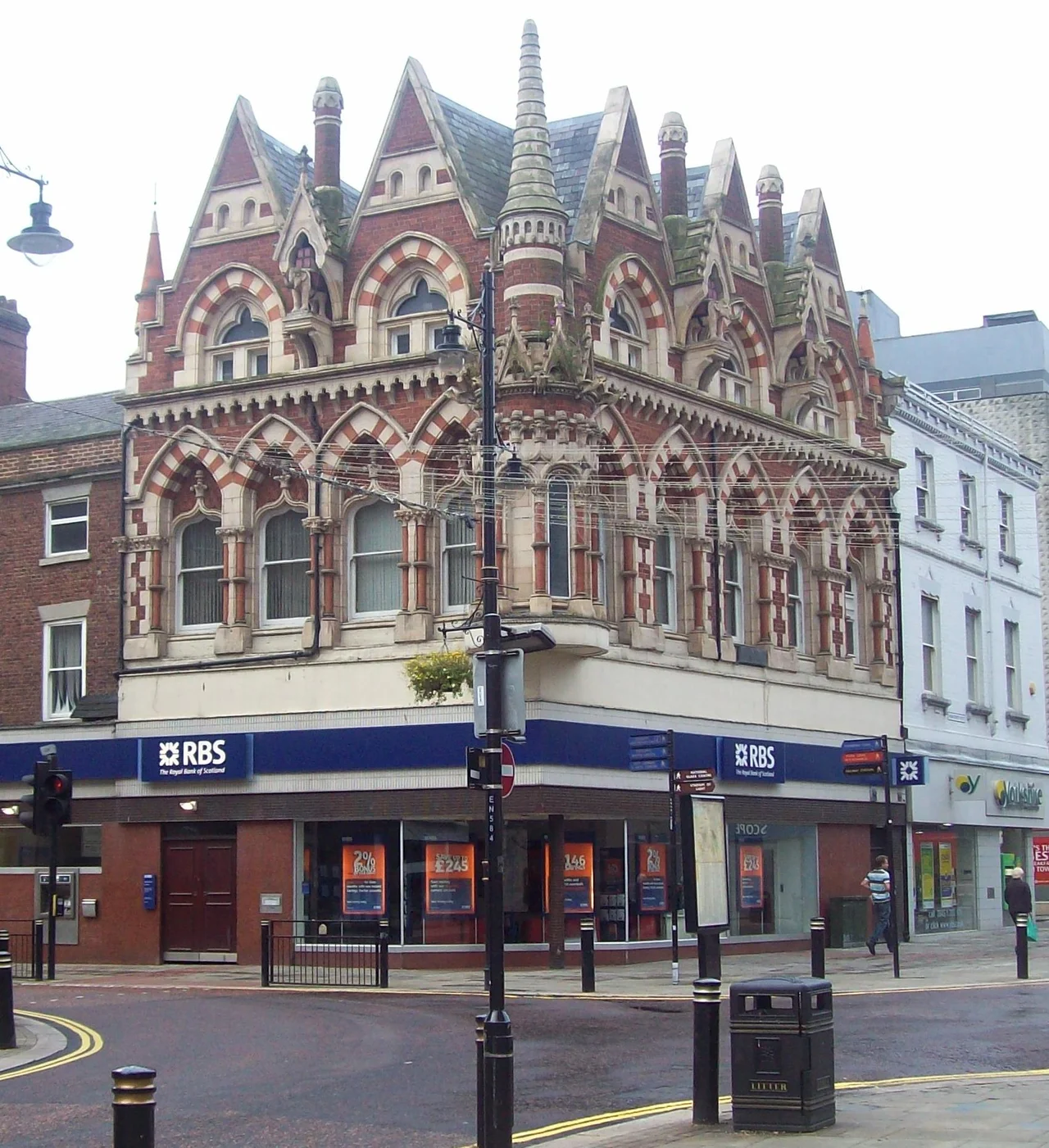 The Elephant Tea Rooms, on the corner of Fawcett Street and High Street West, Sunderland