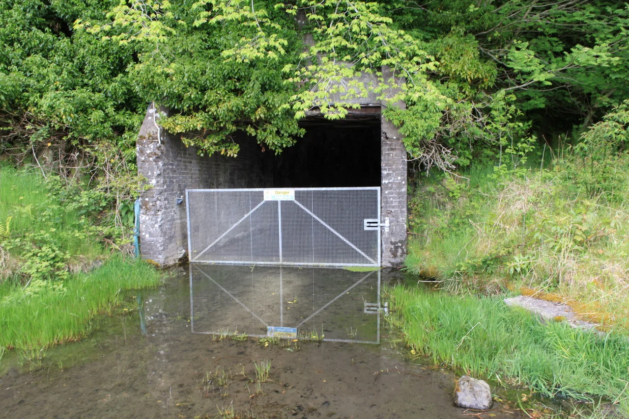 Lochaline Mine entrance