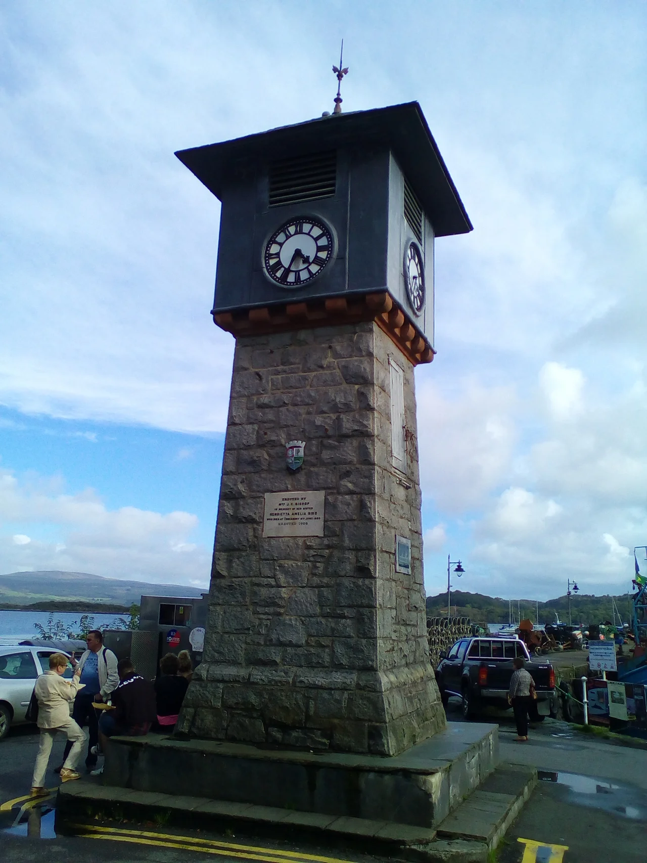 Calve Island in Tobermory bay.