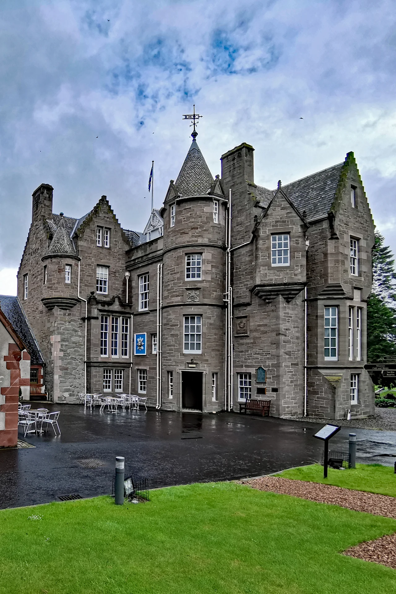 Perth Balhousie Castle (Perth &amp; Kinross, Scotland, UK)