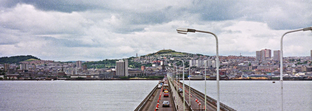 The Tay Road Bridge goes along the River Tay from Dundee to Newport-on-Tay. Completed in 1966, it is one of the longest bridges in Europe.