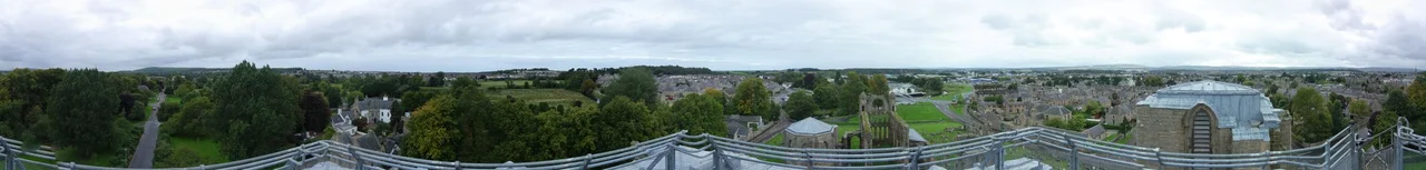 View of Elgin Cathedral with River Lossie in foreground. Taken by Bill Reid.