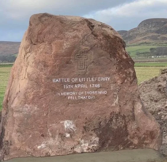 Memorial to Battle of Littleferry 1746 unveiled in April 2022