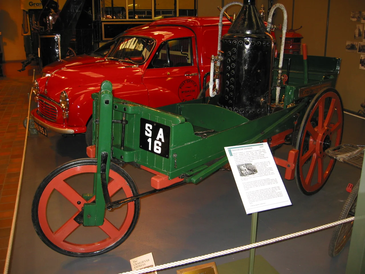Craigievar 1895 im Grampian Transport Museum.